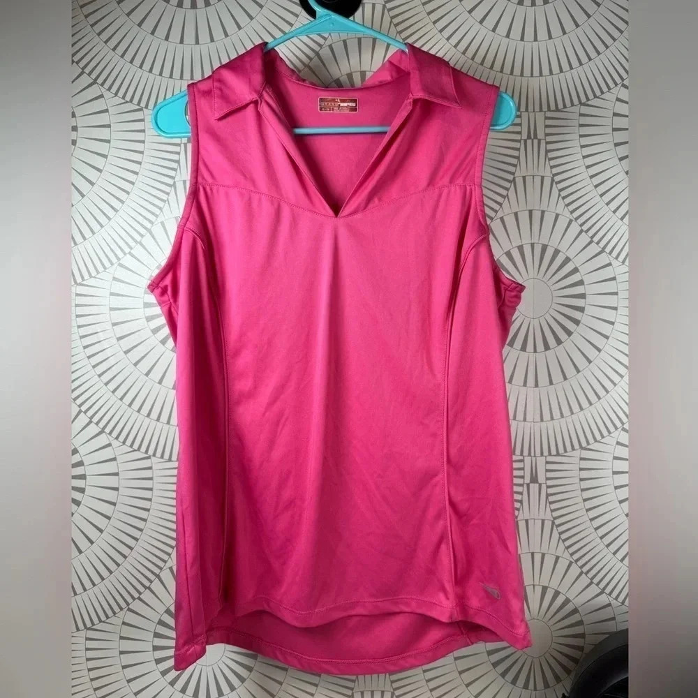Grand Slam‎ Women’s Sleeveless Pink Top XL
